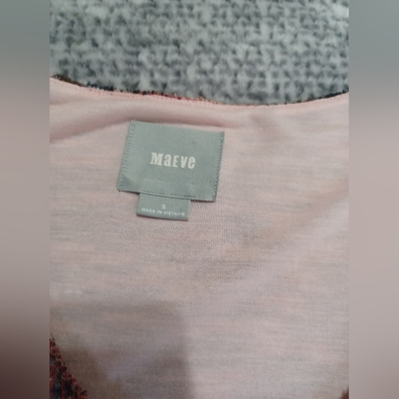 Anthropologie Maeve Erina Bell Sleeve Knit Swing Dress Sz S Boho Soft Girl - Picture 6 of 7